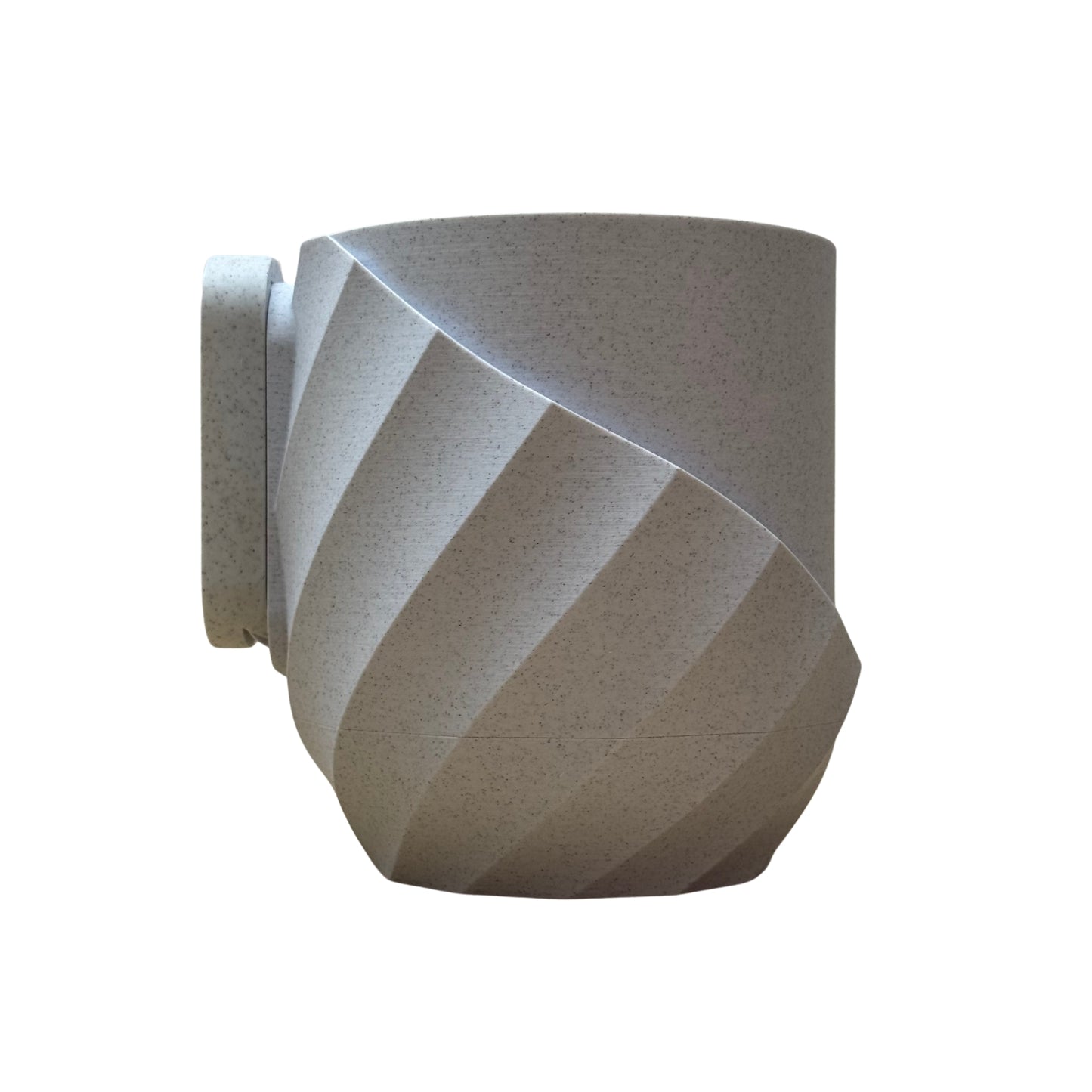 Portavaso a spirale rotto | Stile Sostenibile e Elegante | Geoka