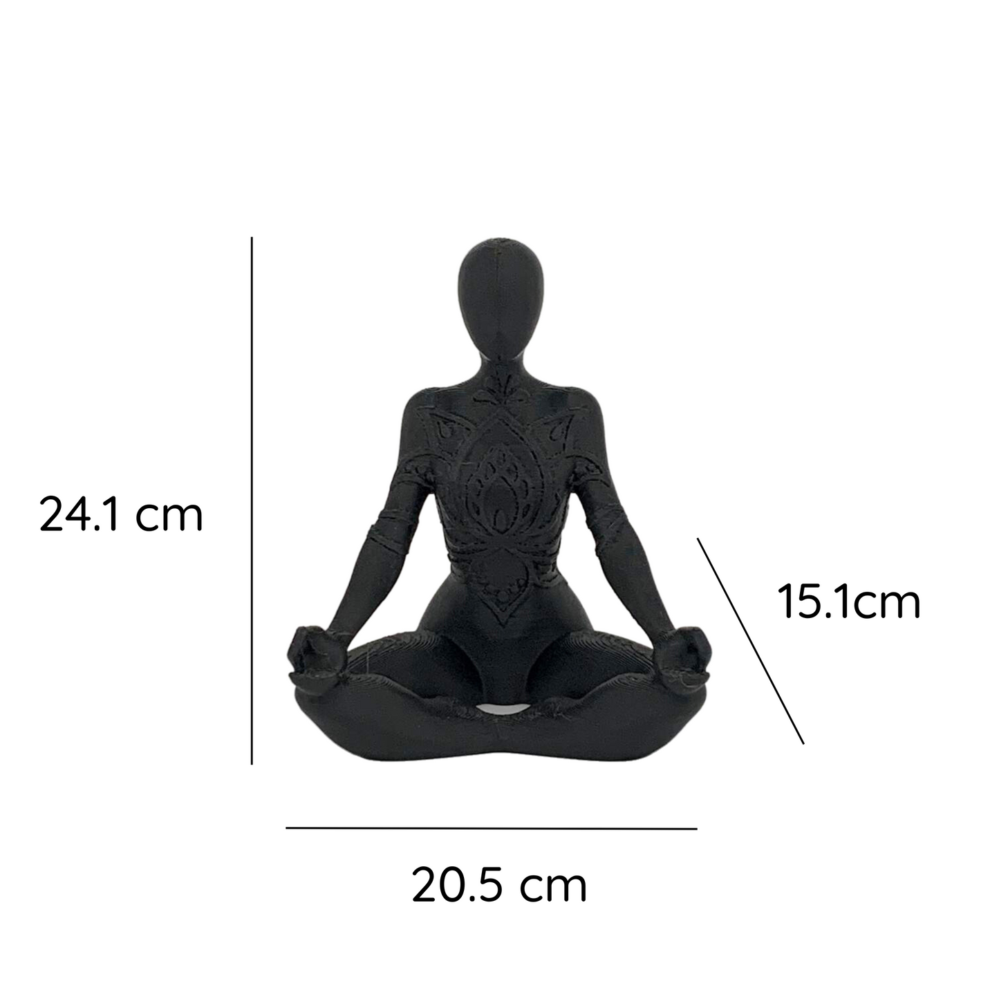 Statuine Yoga in 3D | Eleganza e Relax per la Tua Casa | Geoka