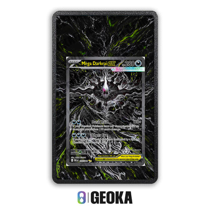 Mega Darkrai ex 116/084 - Teca con artwork esteso per carte gradate