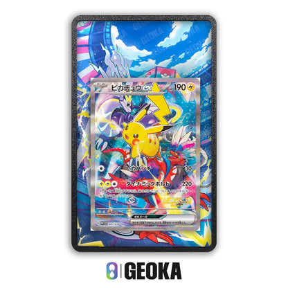 Pikachu WCS23 001/030 - Teca con artwork esteso per carte gradate
