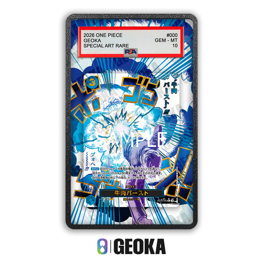Boeuf Burst OP12-060 - Teca con artwork esteso per carte gradate