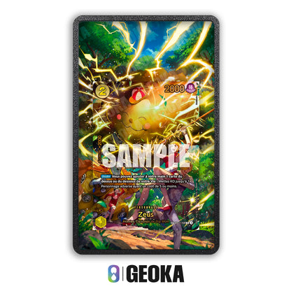 Zeus OP11-106 - Teca con artwork esteso per carte gradate