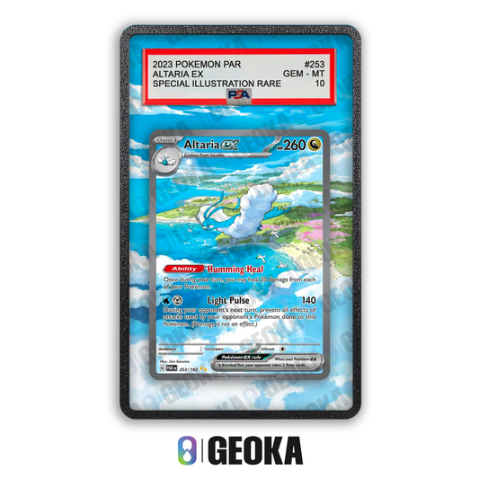 Altaria ex 253/182 - Teca con artwork esteso per carte gradate