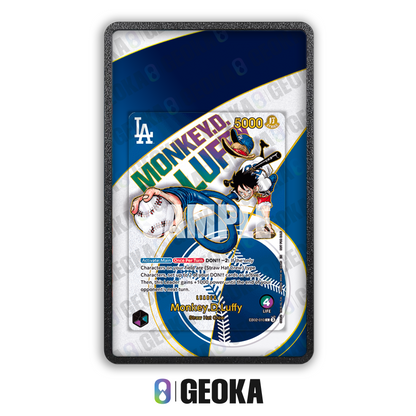 Monkey D. Luffy EB02-010 - Teca con artwork esteso per carte gradate