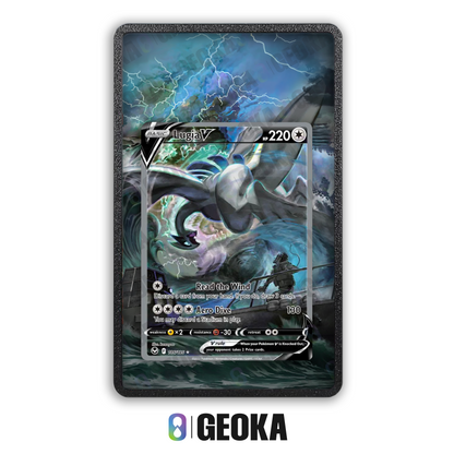 Lugia V 186/195 - Teca con artwork esteso per carte gradate