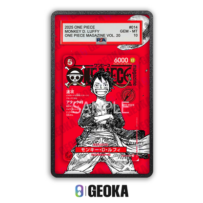Monkey D. Luffy ST21-014 - Teca con artwork esteso per carte gradate