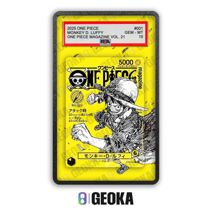 Monkey D. Luffy ST29-001 - Teca con artwork esteso per carte gradate