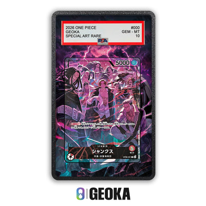Shanks op09-001 - Teca con artwork esteso per carte gradate
