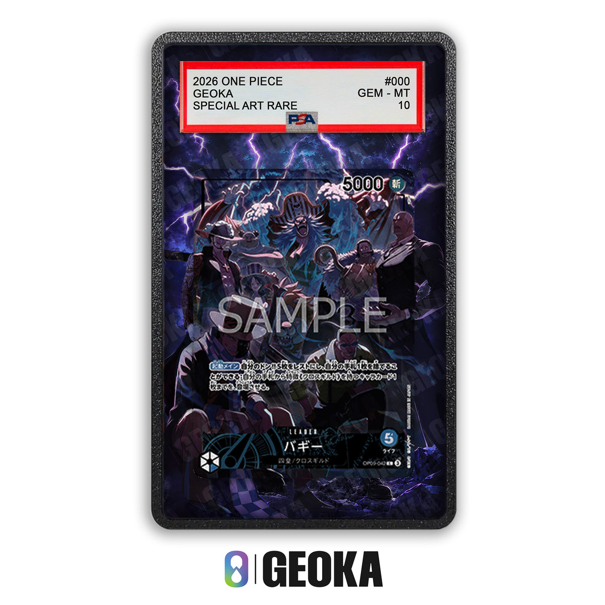 Buggy OP09-042 - Teca con artwork esteso per carte gradate