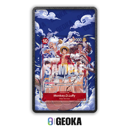 Monkey D. Luffy ST10-006 - Teca con artwork esteso per carte gradate